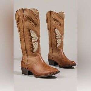 NWT Altr’d State Mariposa Cowgirl Boots